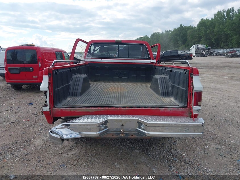 1982 CHEVROLET C-10 COUPE 5.0L V8 CRB OHV C