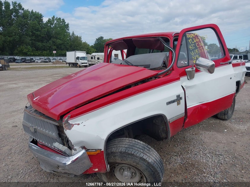 1982 CHEVROLET C-10 COUPE 5.0L V8 CRB OHV C