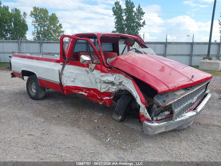 1982 CHEVROLET C-10 COUPE 5.0L V8 CRB OHV C