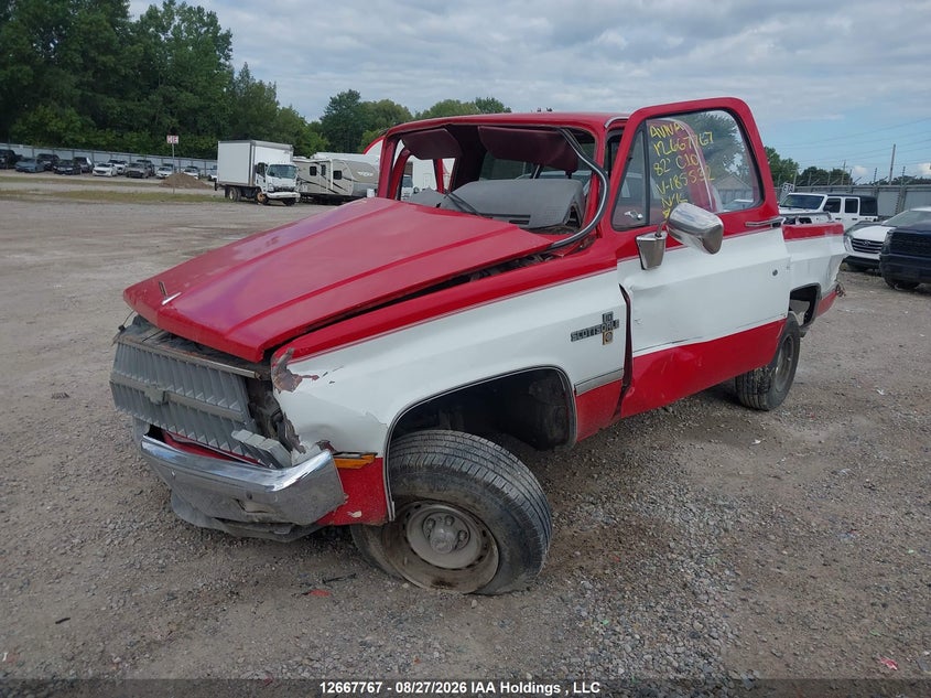 1982 CHEVROLET C-10 COUPE 5.0L V8 CRB OHV C