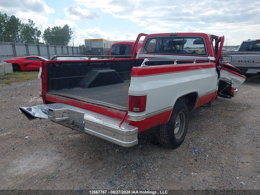 1982 CHEVROLET C-10 COUPE 5.0L V8 CRB OHV C