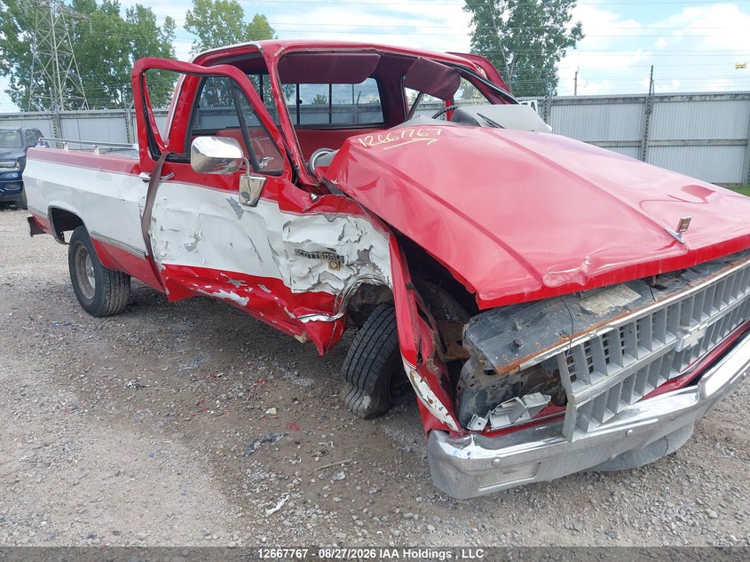1982 CHEVROLET C-10 COUPE 5.0L V8 CRB OHV C