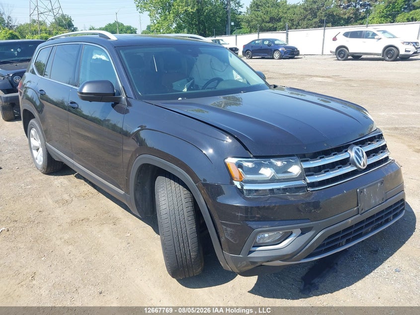 2019 Volkswagen Atlas Sel Premium, Левый бок, IAAI, VIN 1V2NR2CA4KC504529
