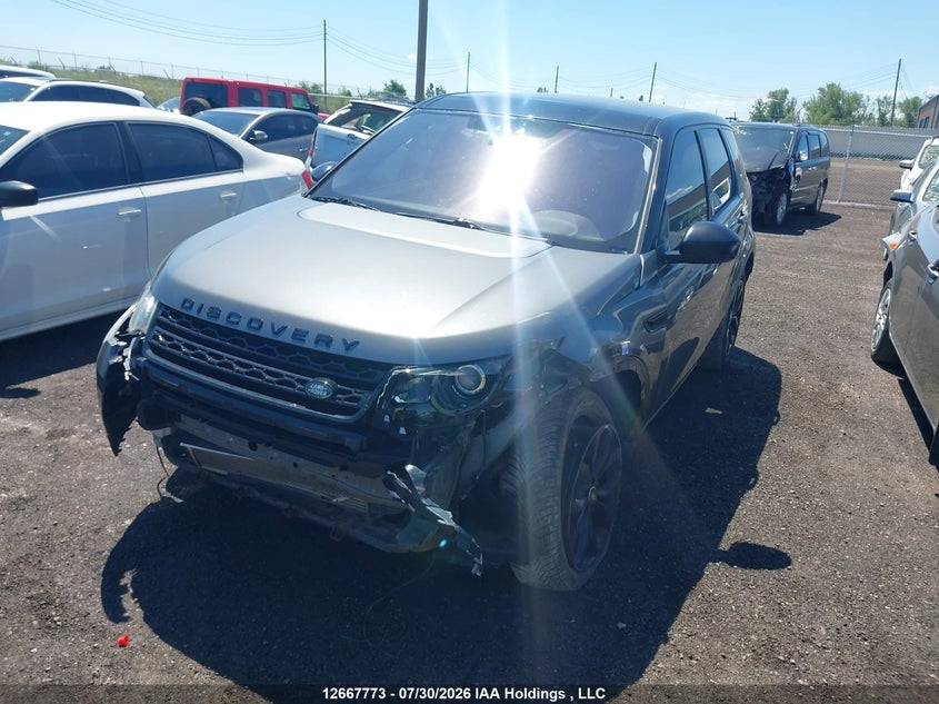 Vin: salcr2bg0gh568777, lot: 3070552, land rover discovery sport hse 20162