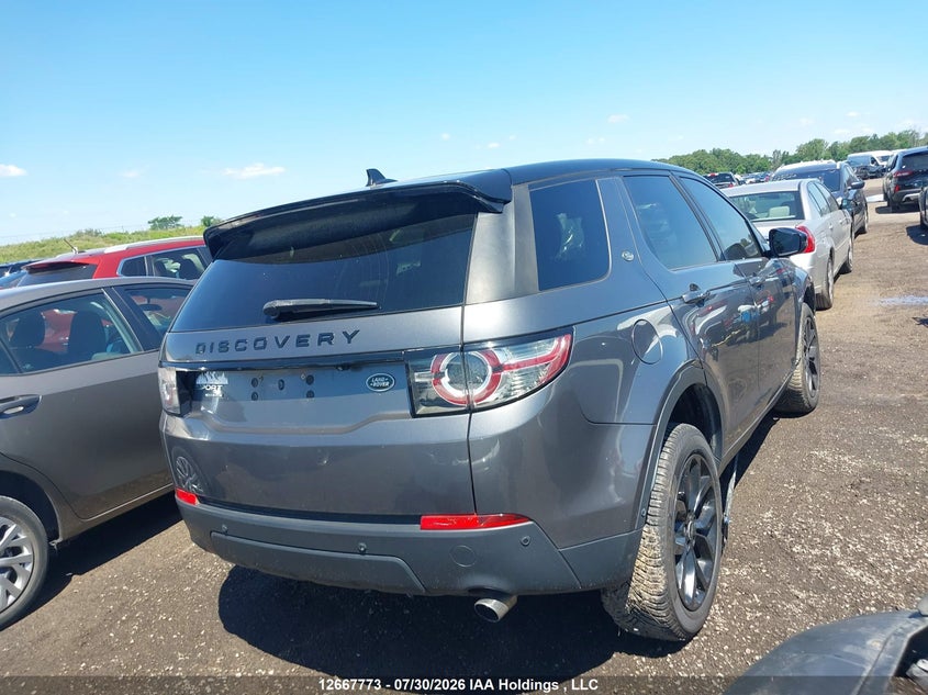 Vin: salcr2bg0gh568777, lot: 3070552, land rover discovery sport hse 20164