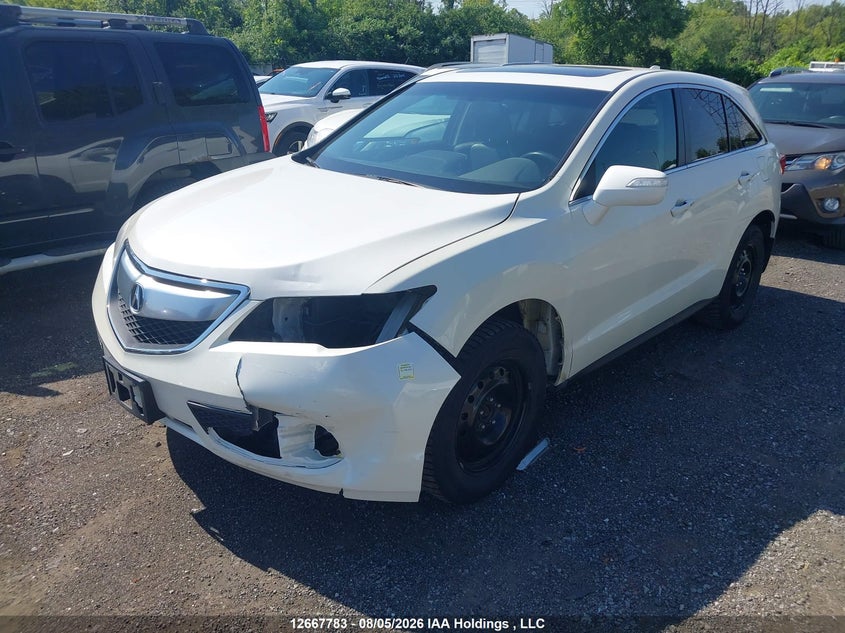 2015 Acura RDX, Удар спереду, IAAI, VIN 5J8TB4H53FL805126 — фото 2