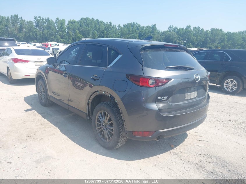 Vin: jm3kfbcl0h0118027, lot: 3070581, mazda cx-5 touring 20173