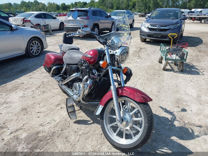 1998 Honda Vt1100 T, Right Side, IAAI, VIN 1HFSC3725WA000058
