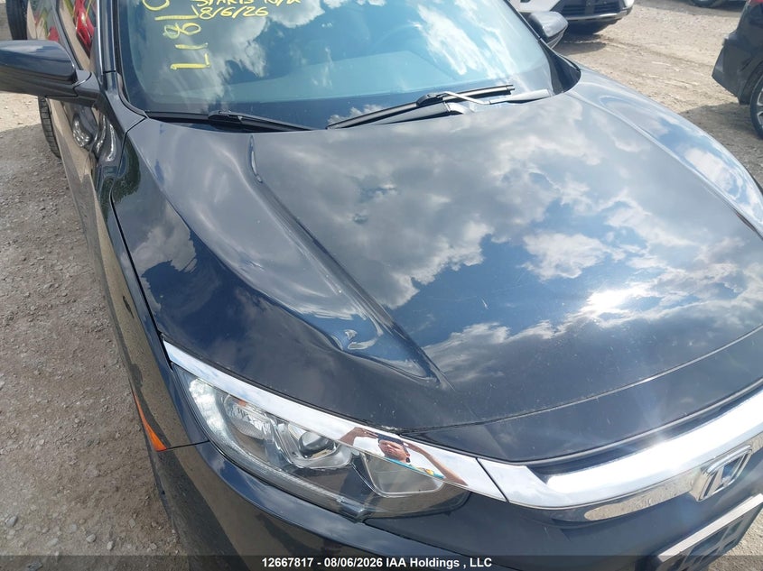 2016 HONDA CIVIC SEDAN 1.5L I4 FI DOHC 16V NF4