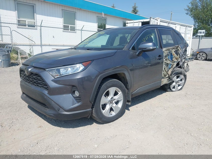 2021 Toyota RAV 4, Лівий зад, IAAI, VIN 2T3R1RFV8MC213714 — фото 2
