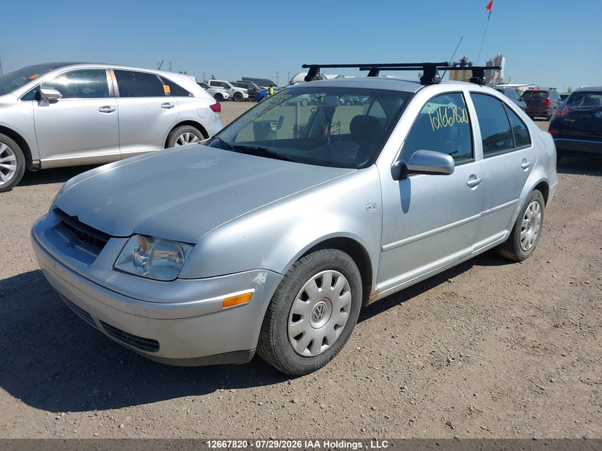2004 Volkswagen Jetta, Удар спереду, IAAI, VIN 3VWSK29M04M012413 — фото 2