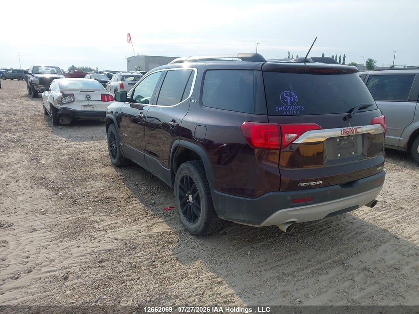Vin: 1gkknuls0jz194819, lot: 3070617, gmc acadia slt-1 20183
