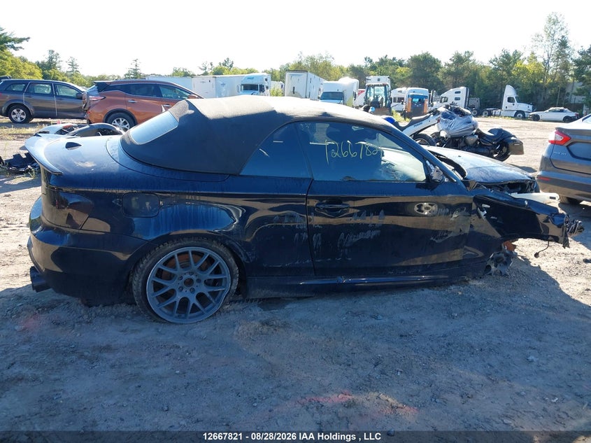 2013 BMW 1 SERIES CABRIO 3.0L I-6 DOHC, VVT, 230HP