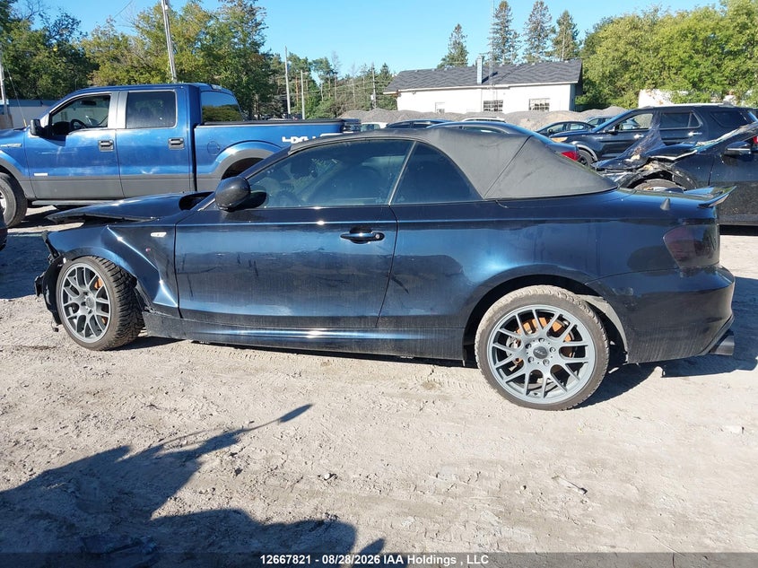2013 BMW 1 SERIES CABRIO 3.0L I-6 DOHC, VVT, 230HP
