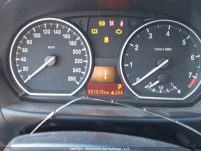 2013 BMW 1 SERIES CABRIO 3.0L I-6 DOHC, VVT, 230HP