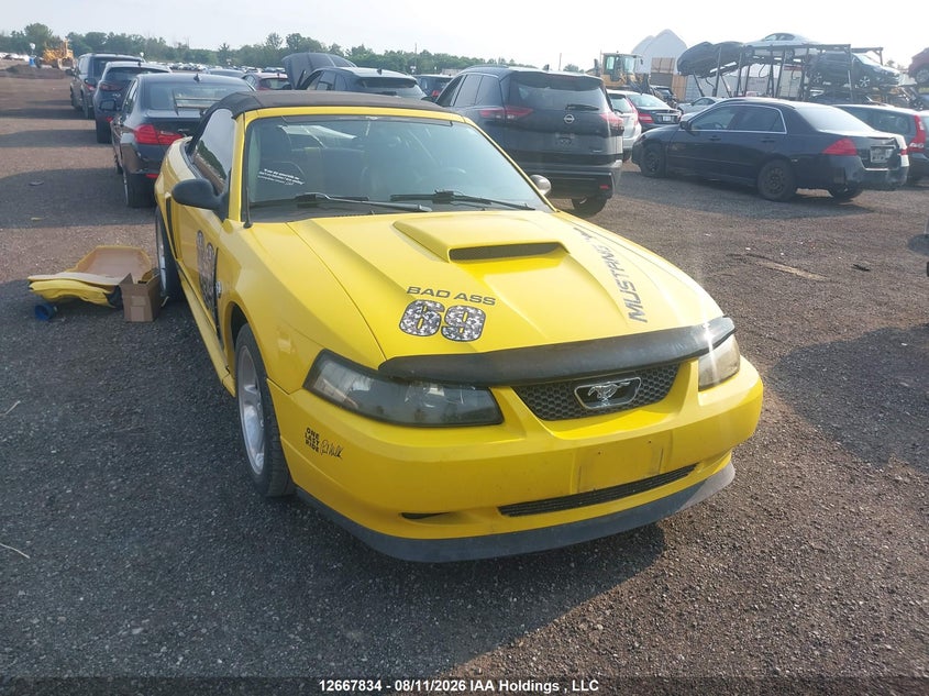 2004 Ford Mustang Gt VIN 1FAFP45XX4F237588