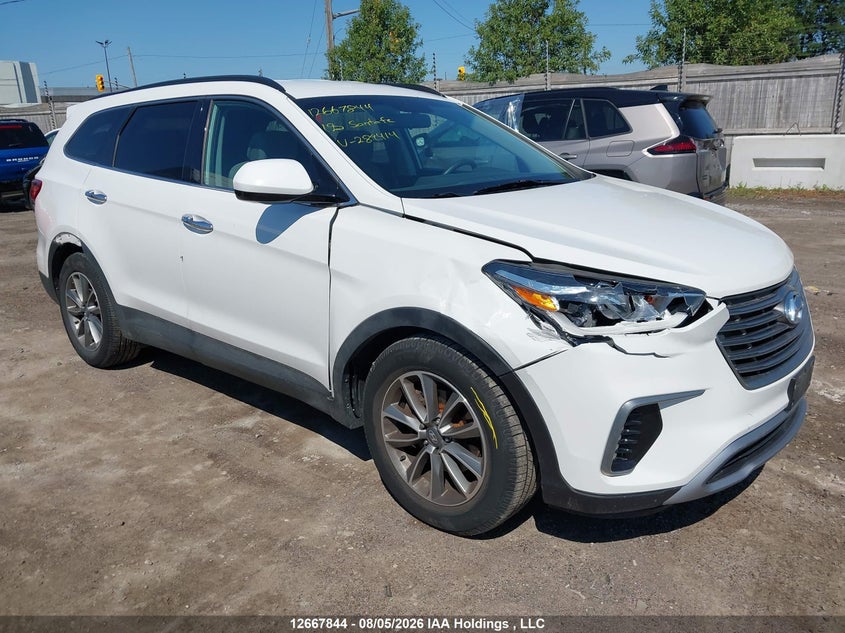 Vin: km8sm4hf7ju289414, lot: 3070659, hyundai santa fe se 2018 img_1