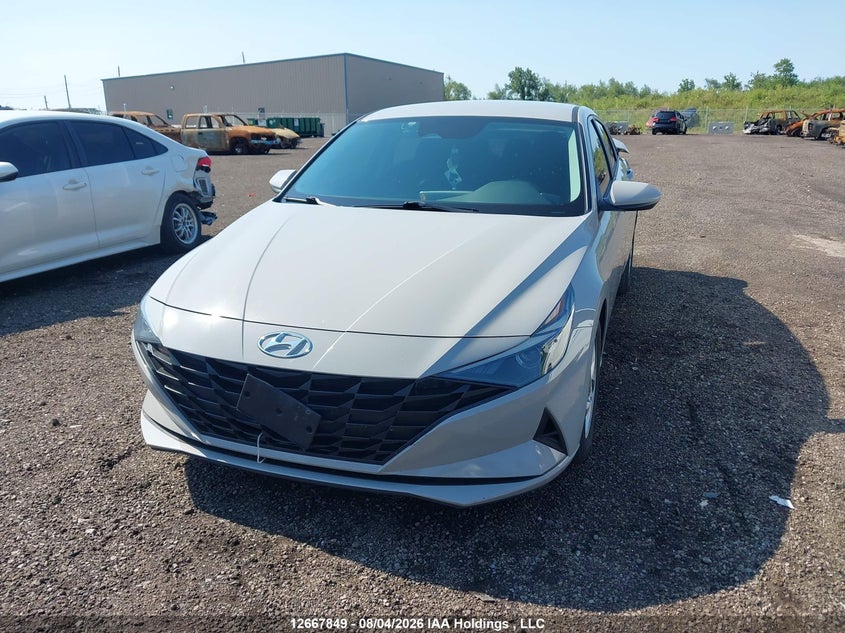 2021 Hyundai Elantra Essential Ivt With Hyundai Smartsense Package, Удар сзади, IAAI, VIN KMHLM4AGXMU112187 — фото 2