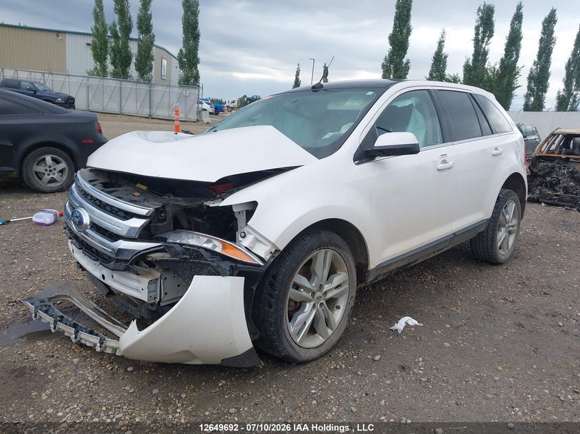 2013 Ford Edge, Front, IAAI, VIN 2FMDK4KC6DBA54025 — photo 2