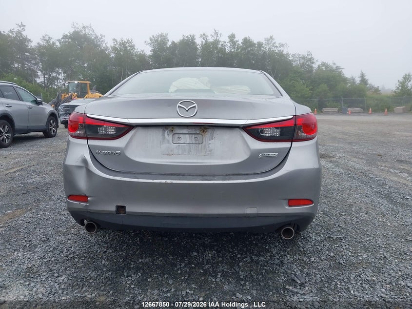 2014 MAZDA 6 SEDAN 2.5L I-4 DI, DOHC, VVT, 184HP