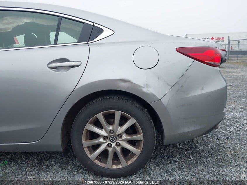 2014 MAZDA 6 SEDAN 2.5L I-4 DI, DOHC, VVT, 184HP