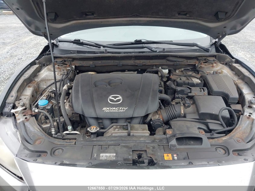 2014 MAZDA 6 SEDAN 2.5L I-4 DI, DOHC, VVT, 184HP