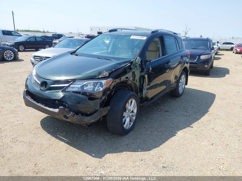 2013 Toyota RAV 4, Front, IAAI, VIN 2T3DFREV0DW070902 — photo 2