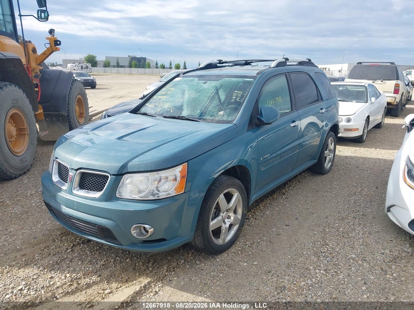 2008 Pontiac Torrent Gxp, Biohazard, IAAI, VIN 2CKDL637X86068421 — photo 2