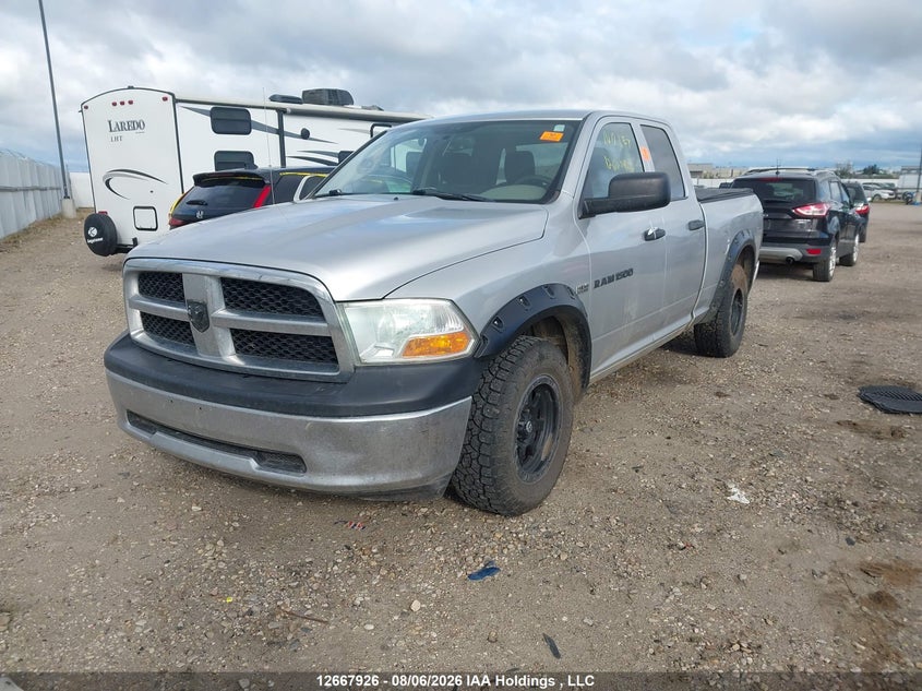 2011 Dodge RAM, Theft Recovery, IAAI, VIN 1D7RV1GT4BS557411 — photo 2