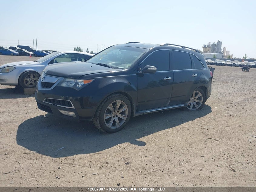 2010 Acura MDX, Підвіска, IAAI, VIN 2HNYD2H76AH002573 — фото 2