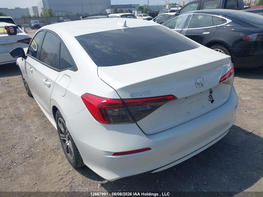 Vin: 2hgfe2f50rh115606, lot: 3070807, honda civic sport 20243