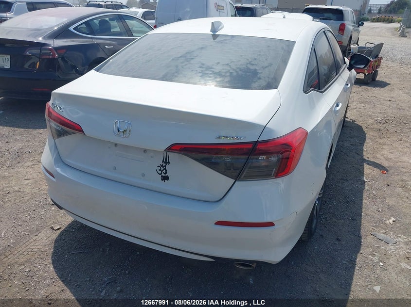 Vin: 2hgfe2f50rh115606, lot: 3070807, honda civic sport 20244