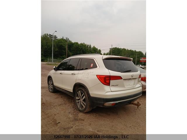Vin: 5fnyf6h98gb511023, lot: 3070814, honda pilot touring 20163