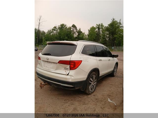 Vin: 5fnyf6h98gb511023, lot: 3070814, honda pilot touring 20164