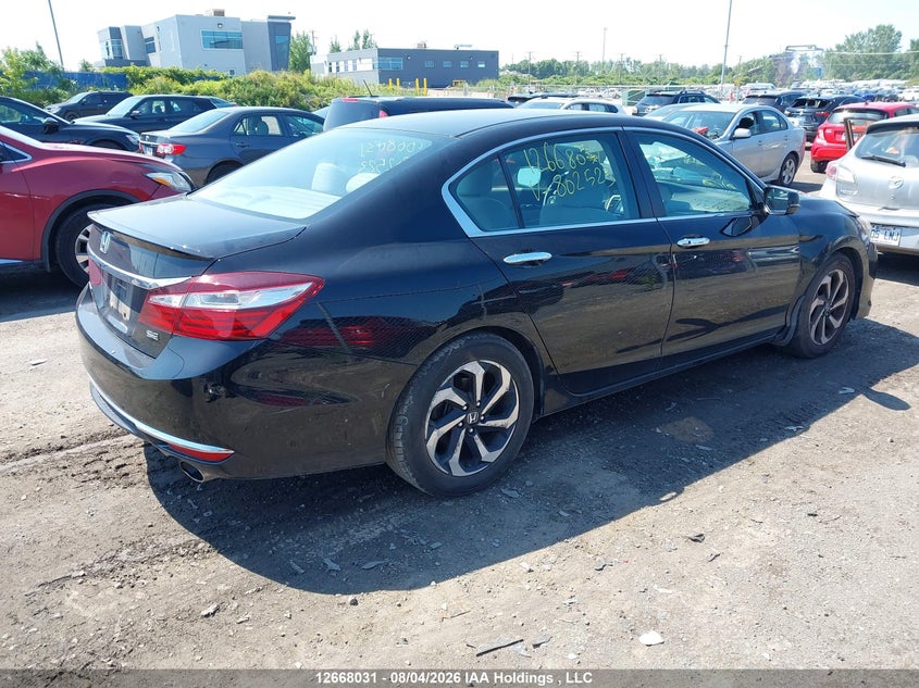 Vin: 1hgcr2f75ha802523, lot: 3070847, honda accord 20174