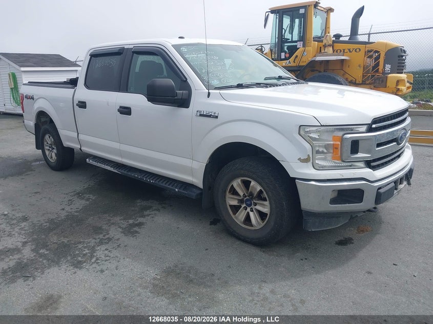 2018 Ford F150 Supercrew, Изъятое, IAAI, VIN 1FTFW1E55JKC59348