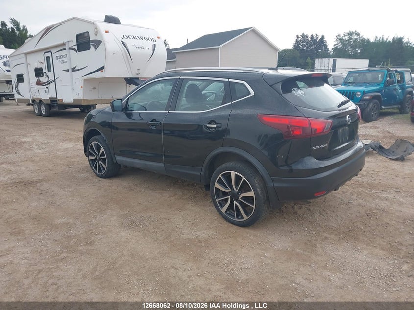 Vin: jn1bj1cr9jw264437, lot: 3070878, nissan qashqai s/sl/sv 20183