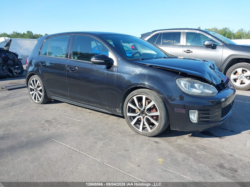 2012 Volkswagen Gti, Удар спереду, IAAI, VIN WVWGV7AJ7CW261739