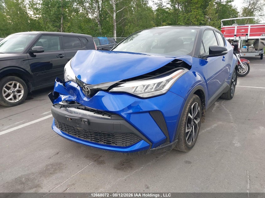 Vin: jtnkhmbx3n1133965, lot: 3070888, toyota c-hr xle premium 20222
