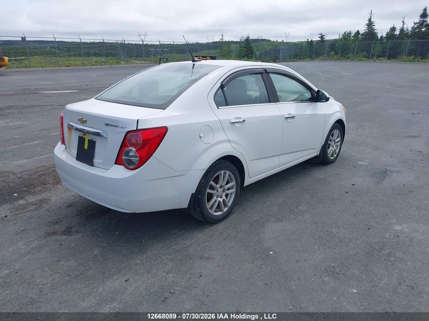 Vin: 1g1jc5eh4e4241088, lot: 3070906, chevrolet sonic lt 20144
