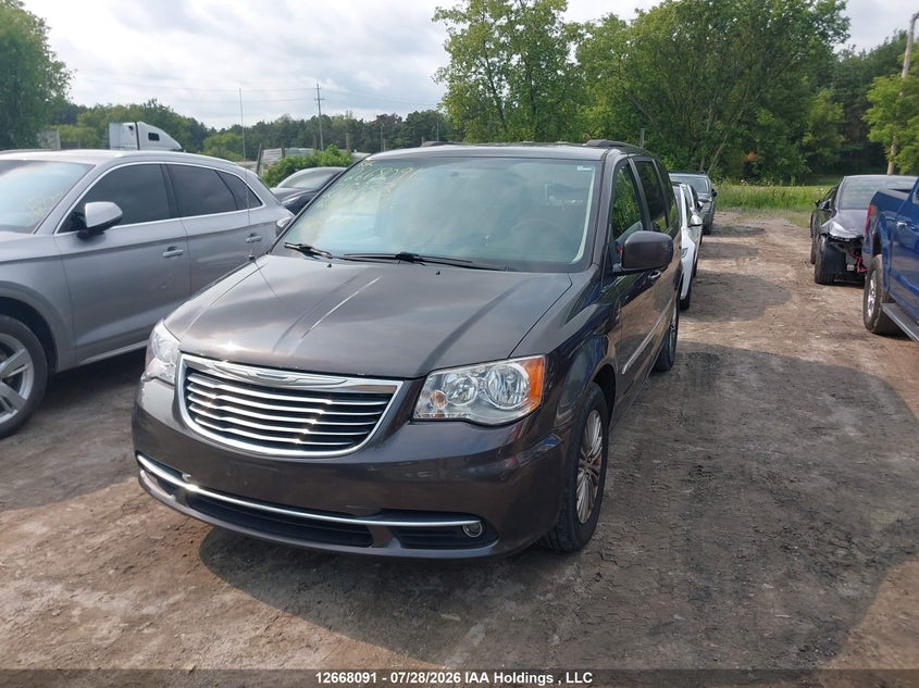 2016 Chrysler Town & Country, Благотворительность, IAAI, VIN 2C4RC1CG4GR215233 — фото 2
