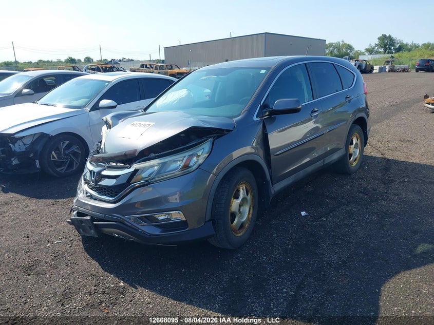 2016 Honda CR-V, Удар спереду, IAAI, VIN 2HKRM4H56GH127416 — фото 2