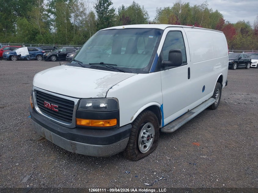2018 GMC Savana, Suspension, IAAI, VIN 1GTW7AFG7J1329919 — photo 2