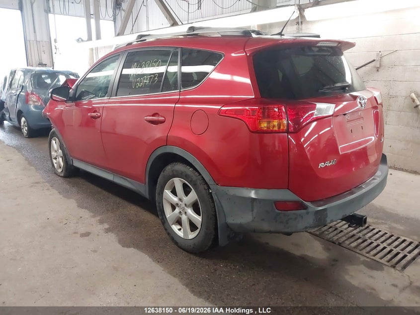 Vin: 2t3wfrev7fw227773, lot: 3070964, toyota rav4 xle 20153