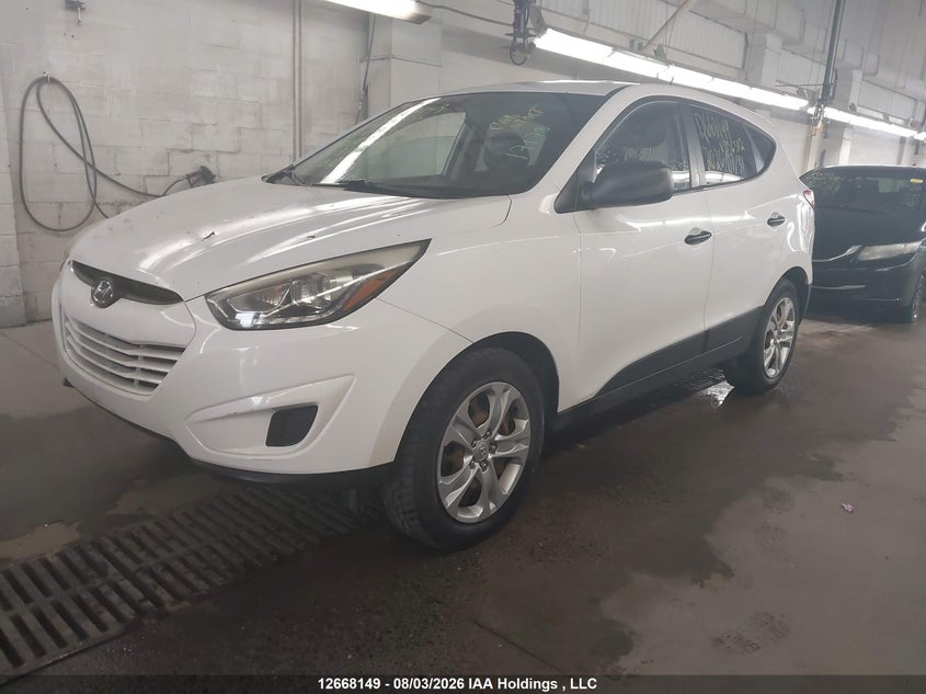 2014 Hyundai Tucson, Правый бок, IAAI, VIN KM8JT3AF6EU896512 — фото 2