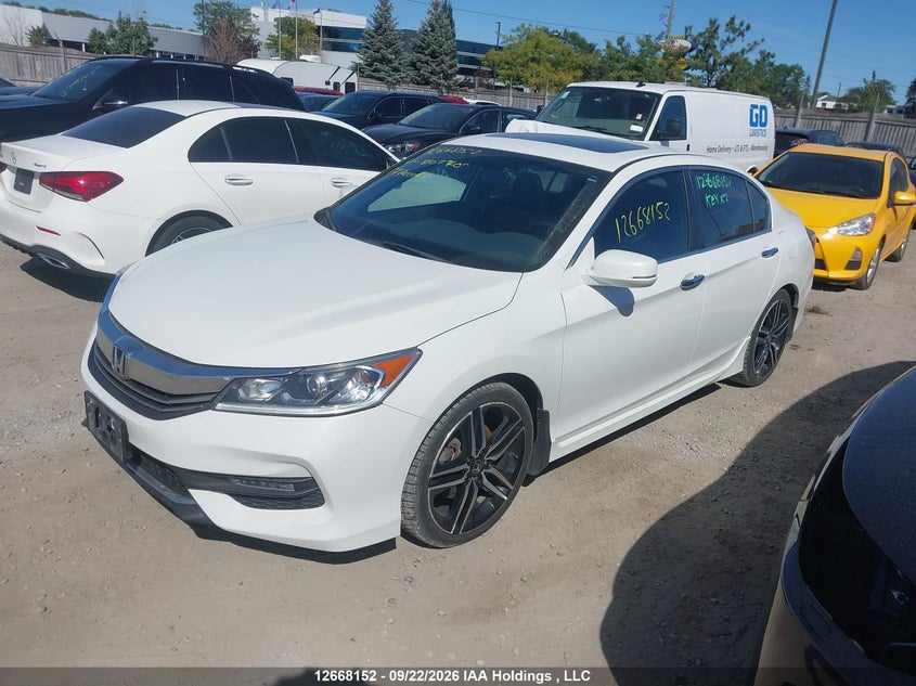 2017 Honda Accord, Front, IAAI, VIN 1HGCR2E57HA810770 — photo 2