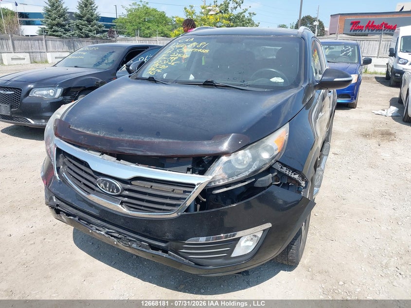 Vin: kndpc3a27c7225101, lot: 3071012, kia sportage ex 20122