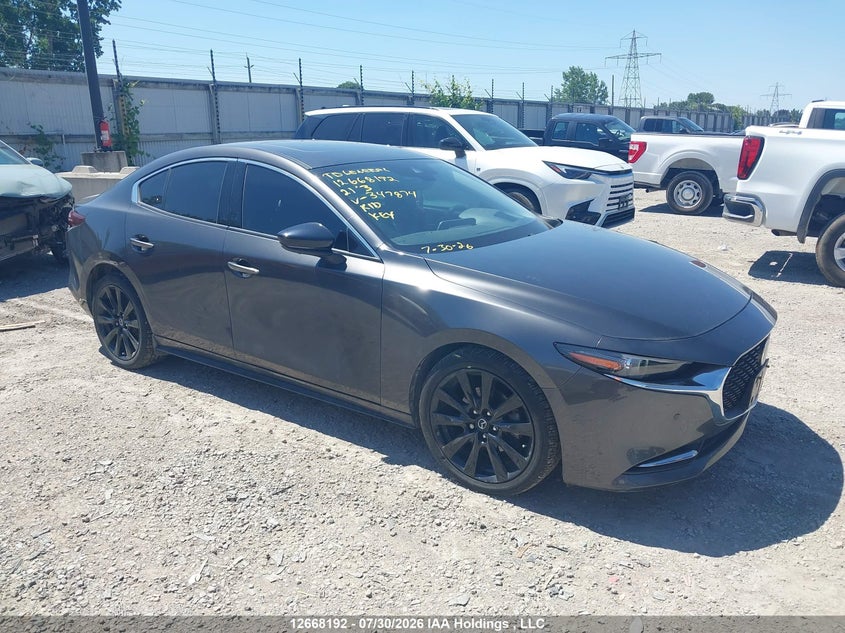 Vin: jm1bpbdy7m1347874, lot: 3071023, mazda mazda3 gt w/turbo 20211