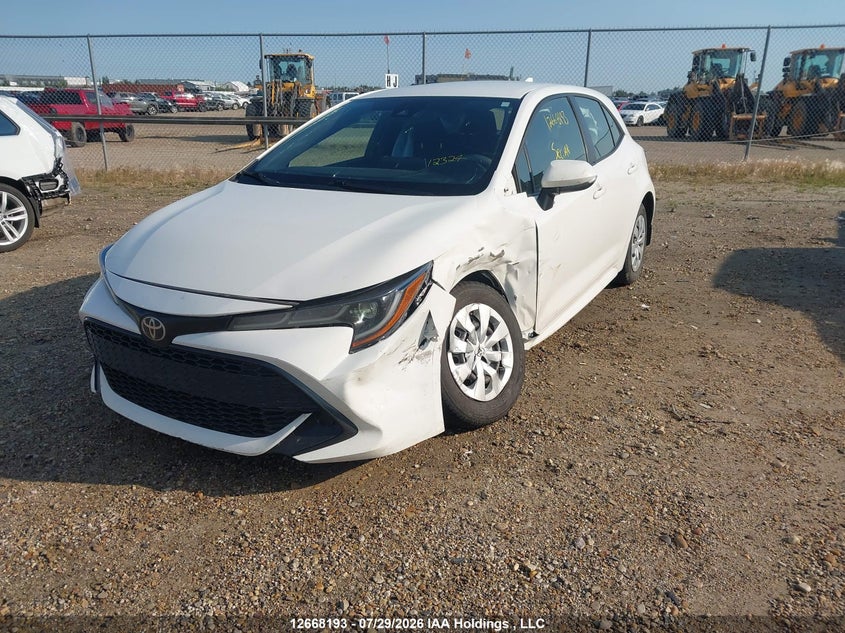 Vin: jtnk4rbe7k3047744, lot: 3071024, toyota corolla 20192