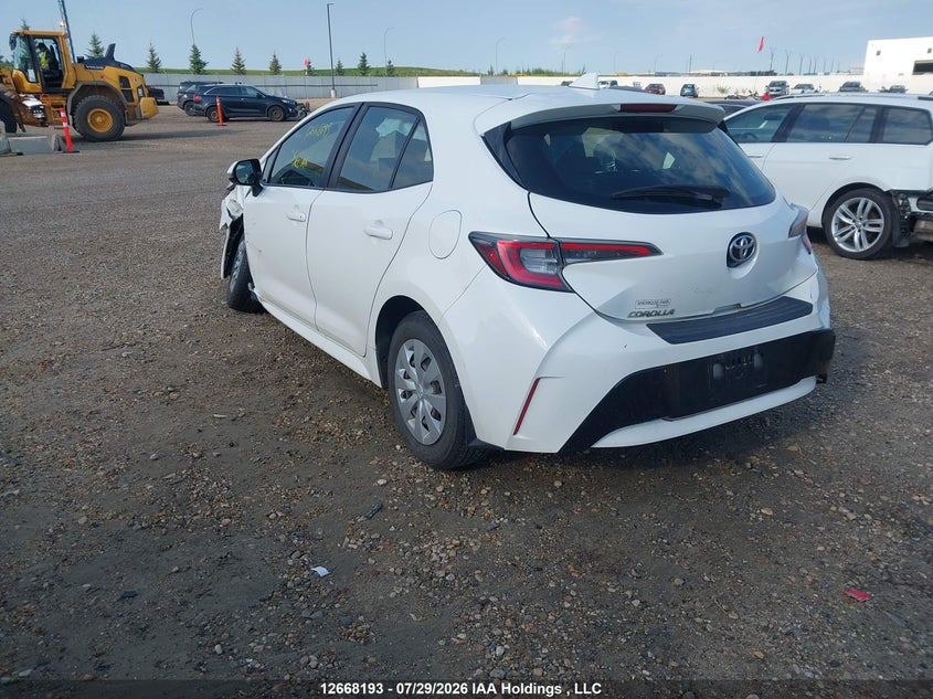Vin: jtnk4rbe7k3047744, lot: 3071024, toyota corolla 20193
